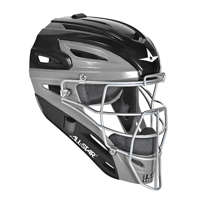 All Star MVP2500-GTT Adult Hockey Mask: Black/Graphite