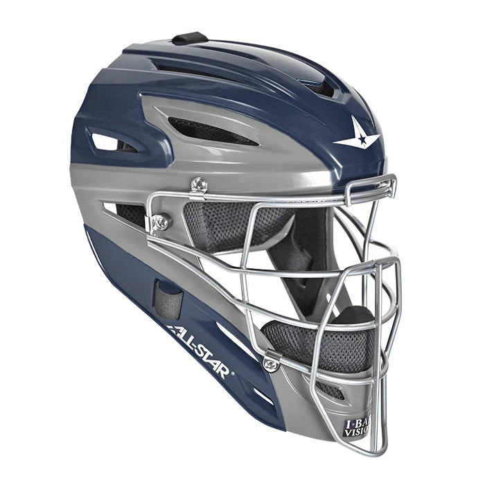 All Star MVP2500-GTT Adult Hockey Mask: Navy/Graphite