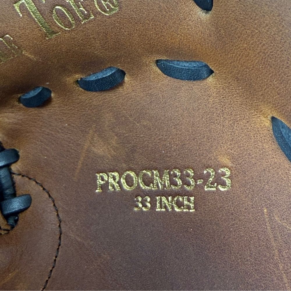 Rawlings Custom 33" Heart of the Hide Timberglaze and Camel Catchers Mitt: PROCM33-23