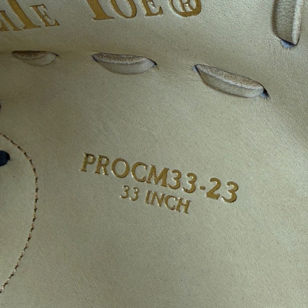 Rawlings Custom 33" Heart of the Hide Black and Camel Catchers Mitt: PROCM33-23
