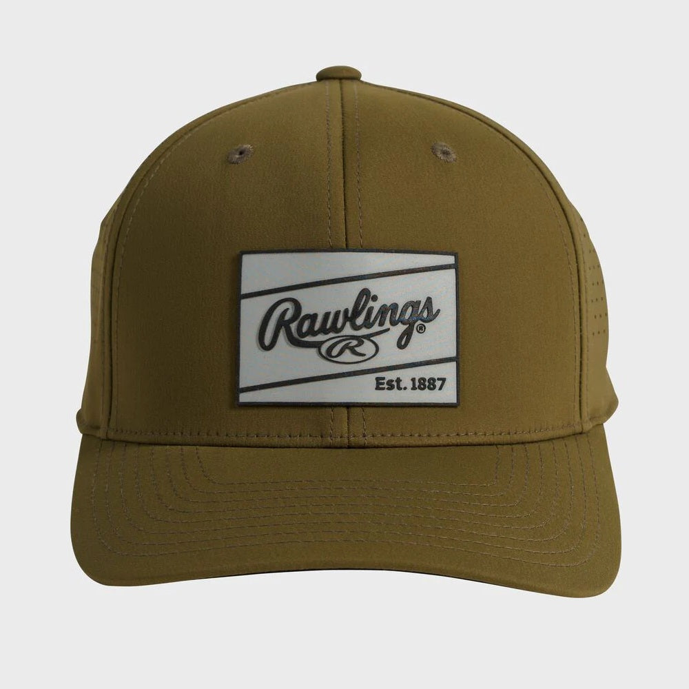 Rawlings Military Green Performance Snapback Hat