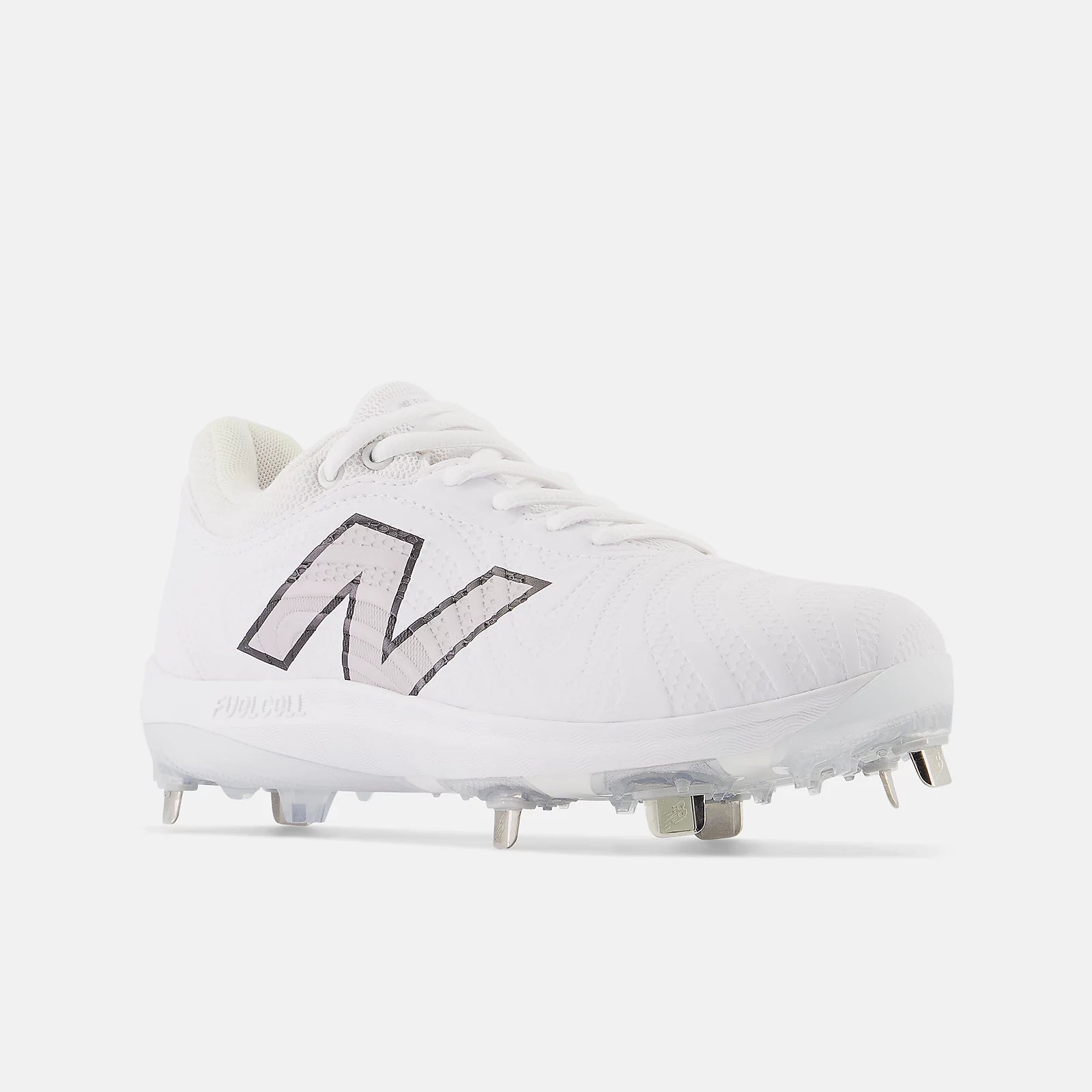 New Balance Women's White FuelCell FUSE v4 Metal Spikes: SMFUSEW4