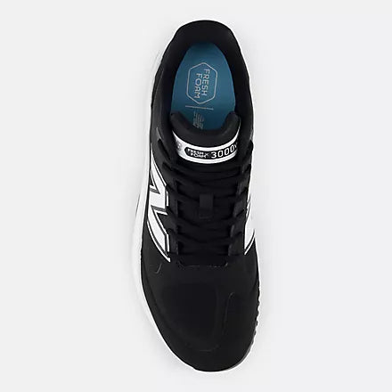 New Balance Black Fresh Foam 3000v7 Turf-Trainer: T3000SK7