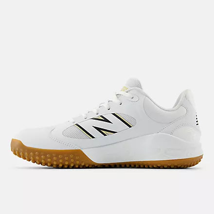 New Balance White Fresh Foam 3000v7 Turf-Trainer: T3000TW7