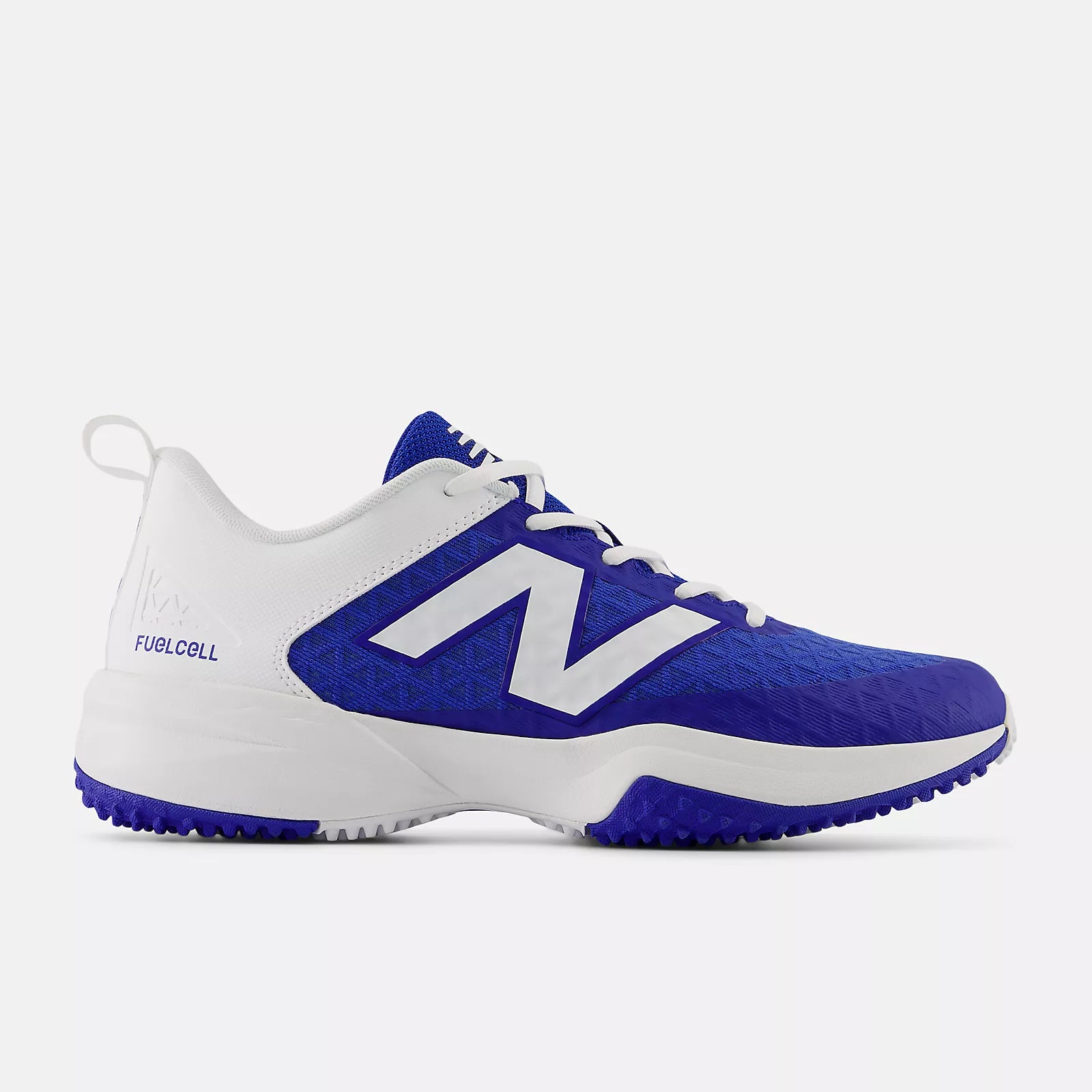 New Balance FuelCell 4040 v8 Royal and White Turf-Trainer: T4040TB8