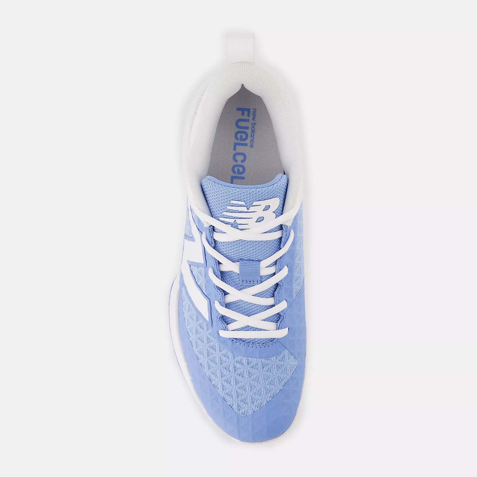 New Balance FuelCell 4040 v8 Carolina Blue and White Turf-Trainer: T4040TC8