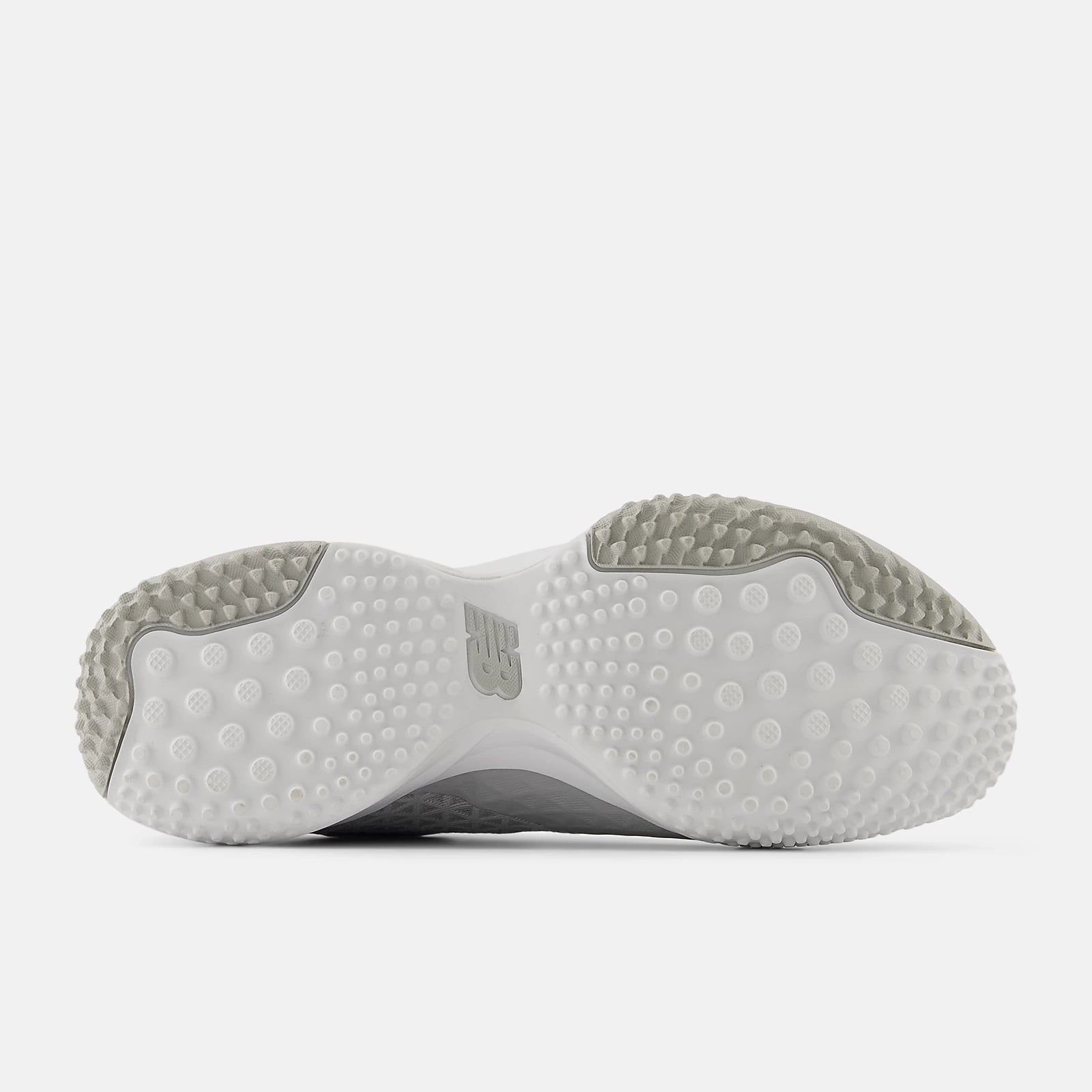 New Balance FuelCell 4040 v8 Gray and White Turf-Trainer: T4040TG8