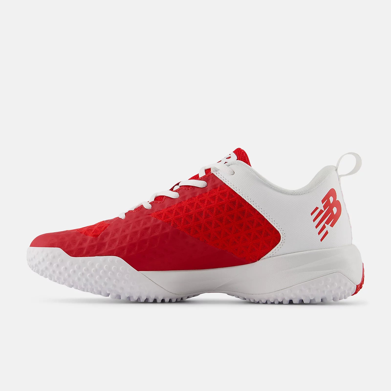 New Balance FuelCell 4040 v8 Red and White Turf-Trainer: T4040TR8