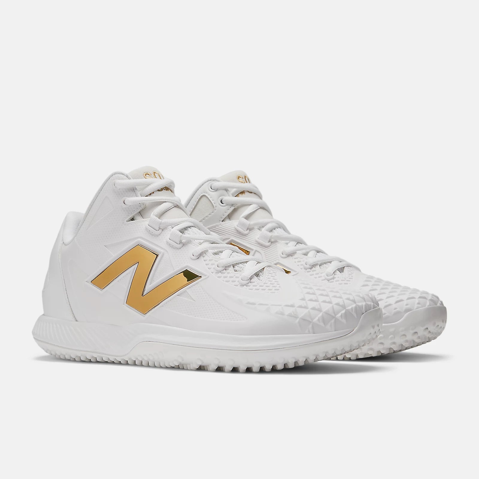 New Balance FuelCell White/Gold Ohtani 1 Trainer: TSHOWT1