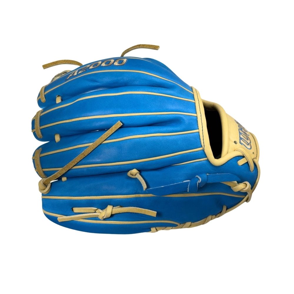 Wilson Custom A2000 1786 Autism Blue and Blonde 11.5" Infield Glove