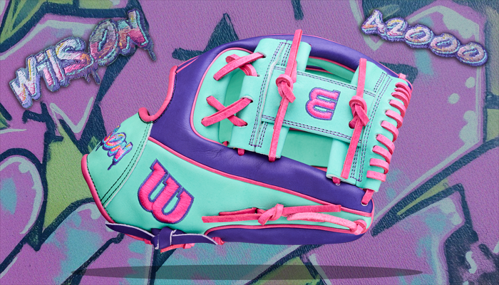 Wilson 2025 Omaha A2000 1975 Graffiti 2.0 11.75" Infield Glove: WBW1041981175