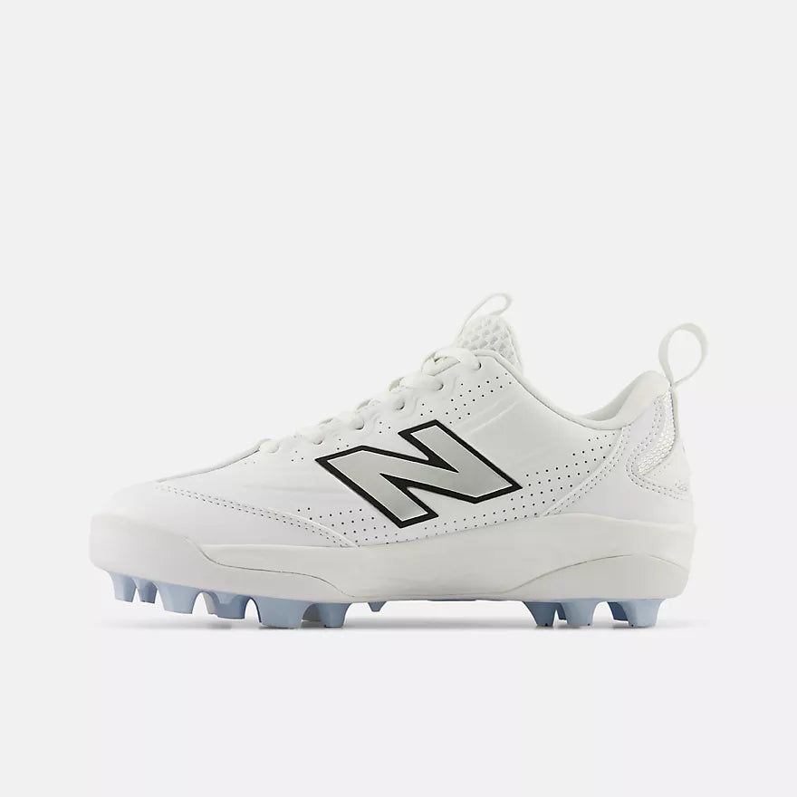 New Balance Youth White 3000V8 Rubber Molded: Y30004X5