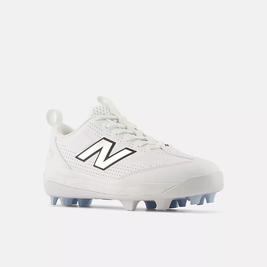 New Balance Youth White 3000V8 Rubber Molded: Y30004X5