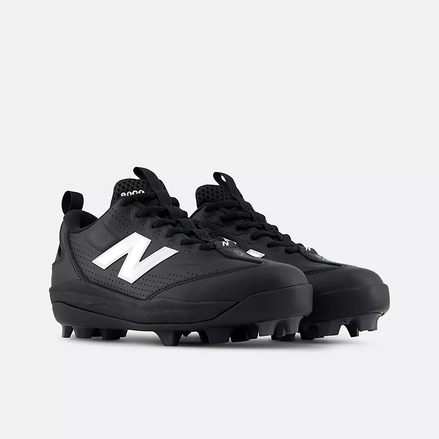New Balance Youth Black 3000V8 Rubber Molded: Y30005VR