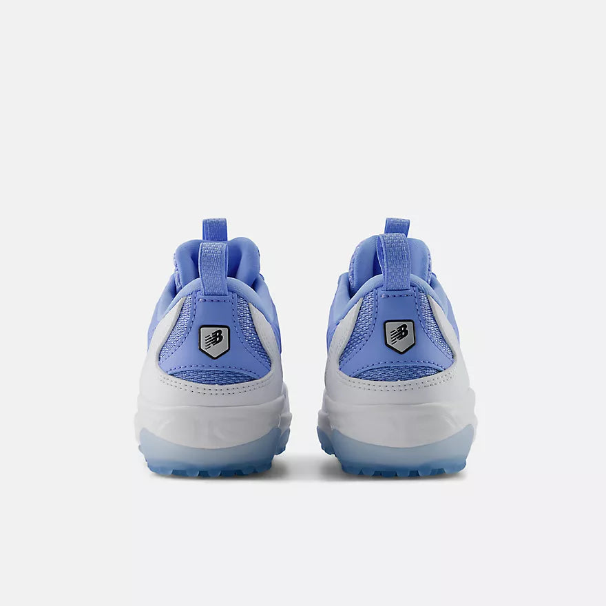 New Balance Youth Columbia Blue and White 3000V8 Turf Shoes: Y30007N5