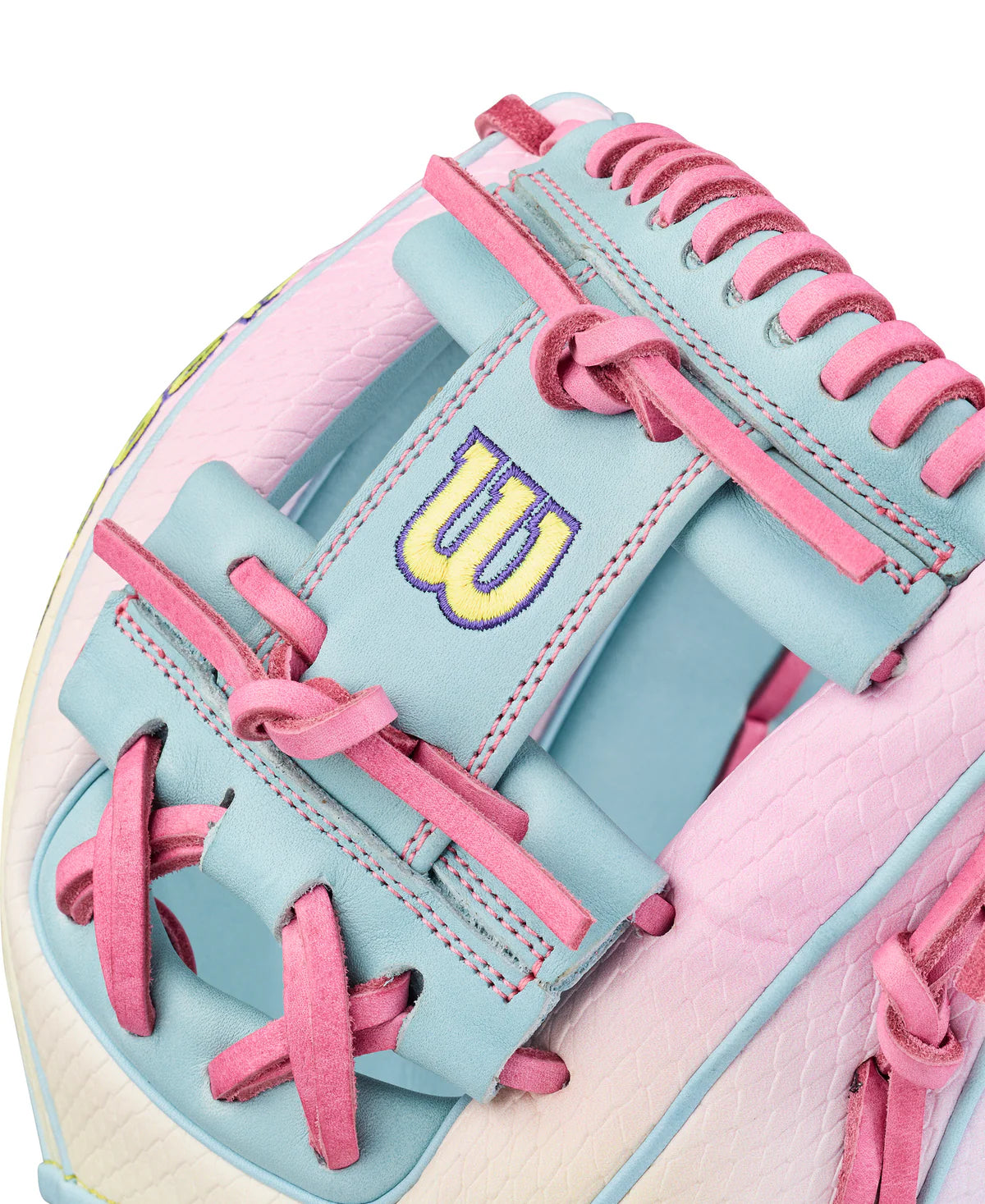 Wilson April 2026 A2000 1786 Pastel Clouds Glove of the Month: WBW104645115