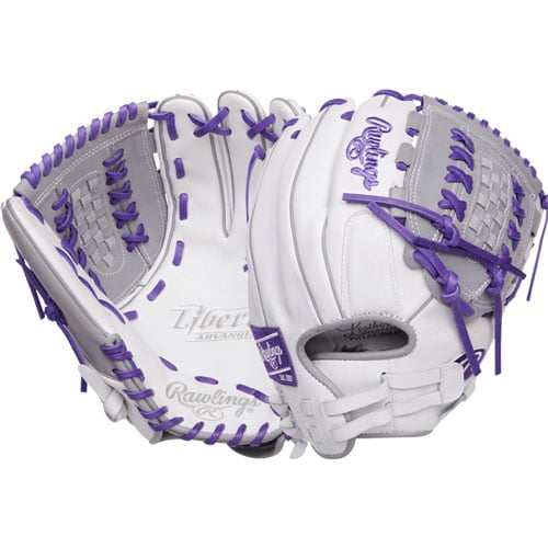Rawlings Liberty Advanced 12.5" Fastpitch Glove - White/Purple