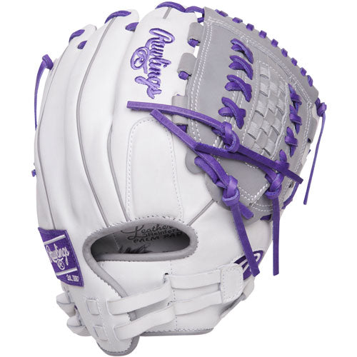 Rawlings Liberty Advanced 12.5" Fastpitch Glove - White/Purple