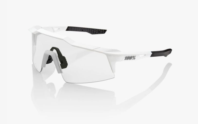 100% - Speedcraft SL - Matte White/HiPER Silver Mirror (61002-404-01)