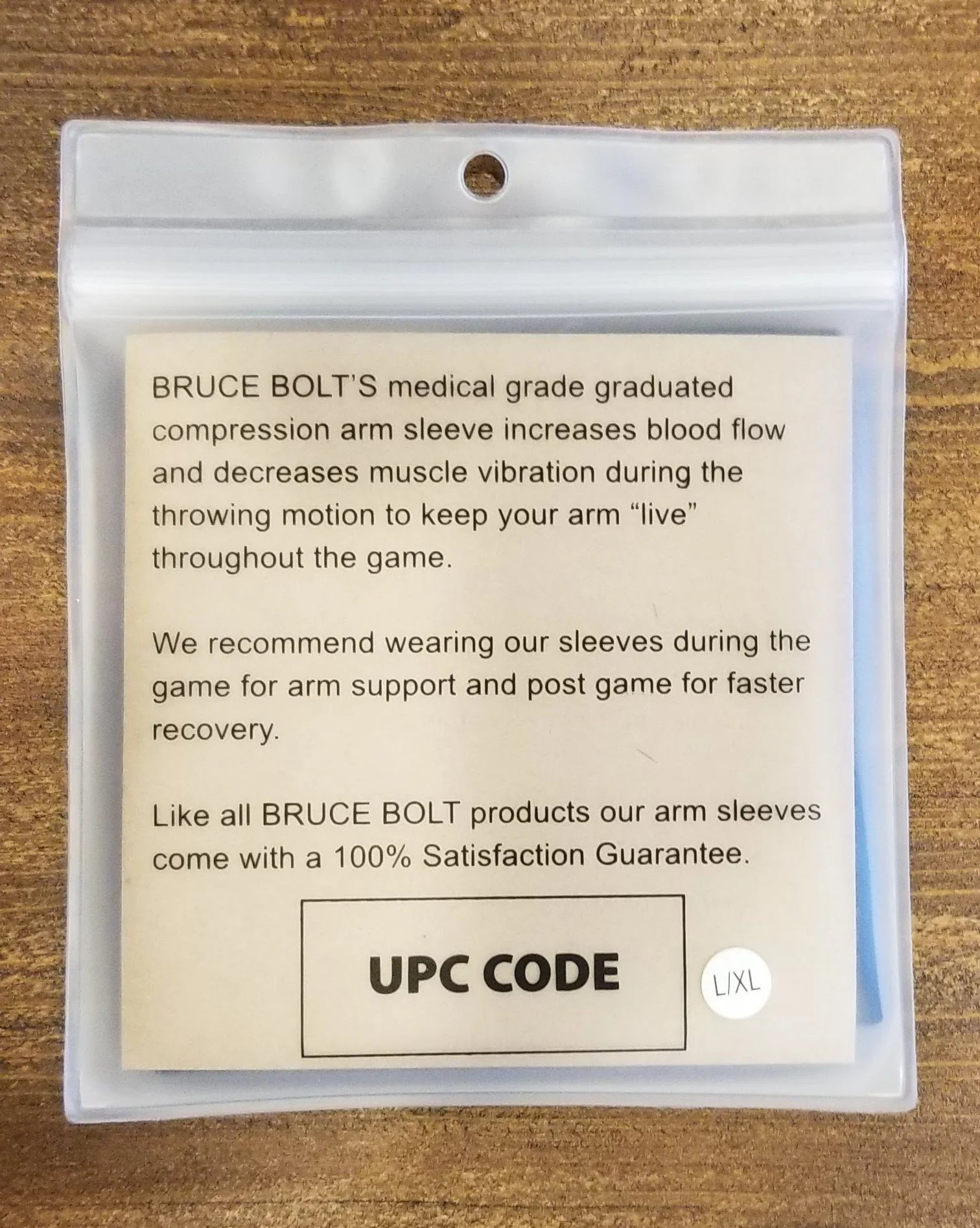 BRUCE BOLT Premium Navy Arm Sleeve