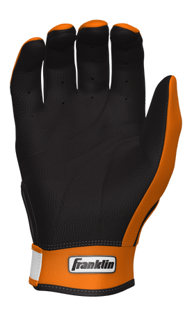 Franklin Custom CFX Pro Batting Gloves - Adult - Orange/Black