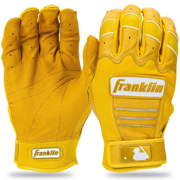 ゴルディロックス GOLDILOCKS MODEL 922 CTR CFX® Pro Vanilla Gold Batting Gloves | Franklin Sports