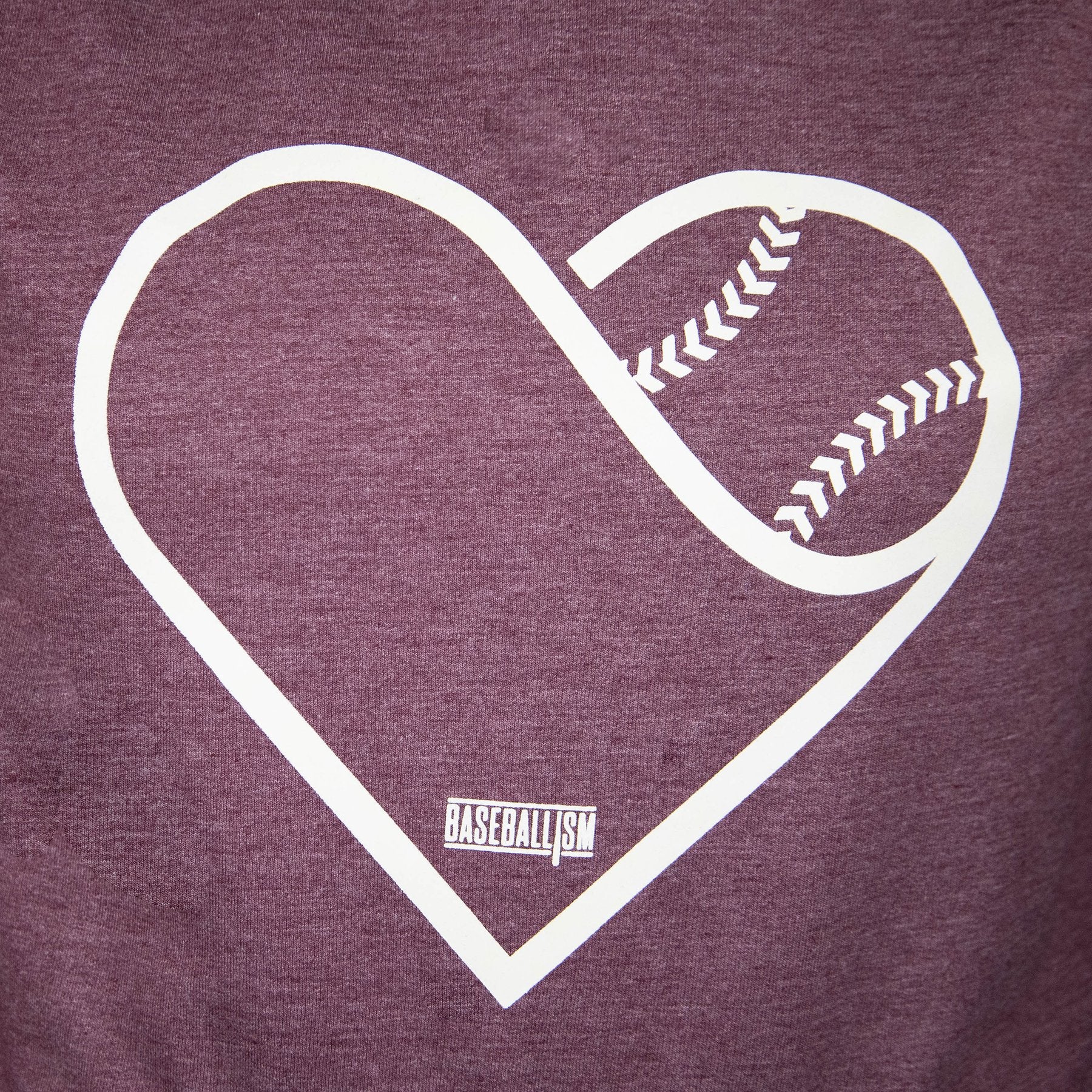 Baseballism - Heart Seams Hoodie (Women's)