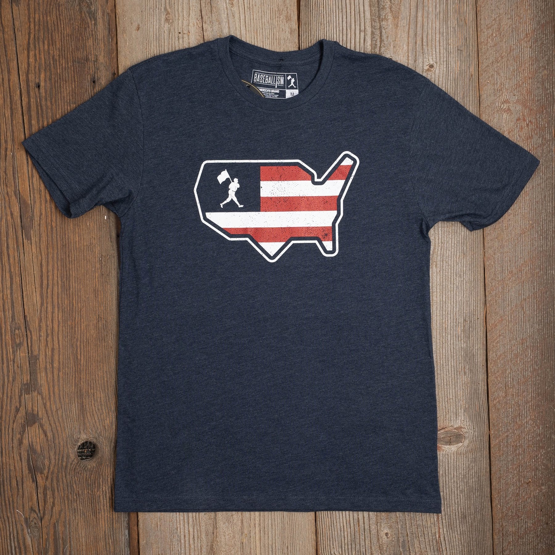 Baseballism Heartbeat Men's T-Shirt