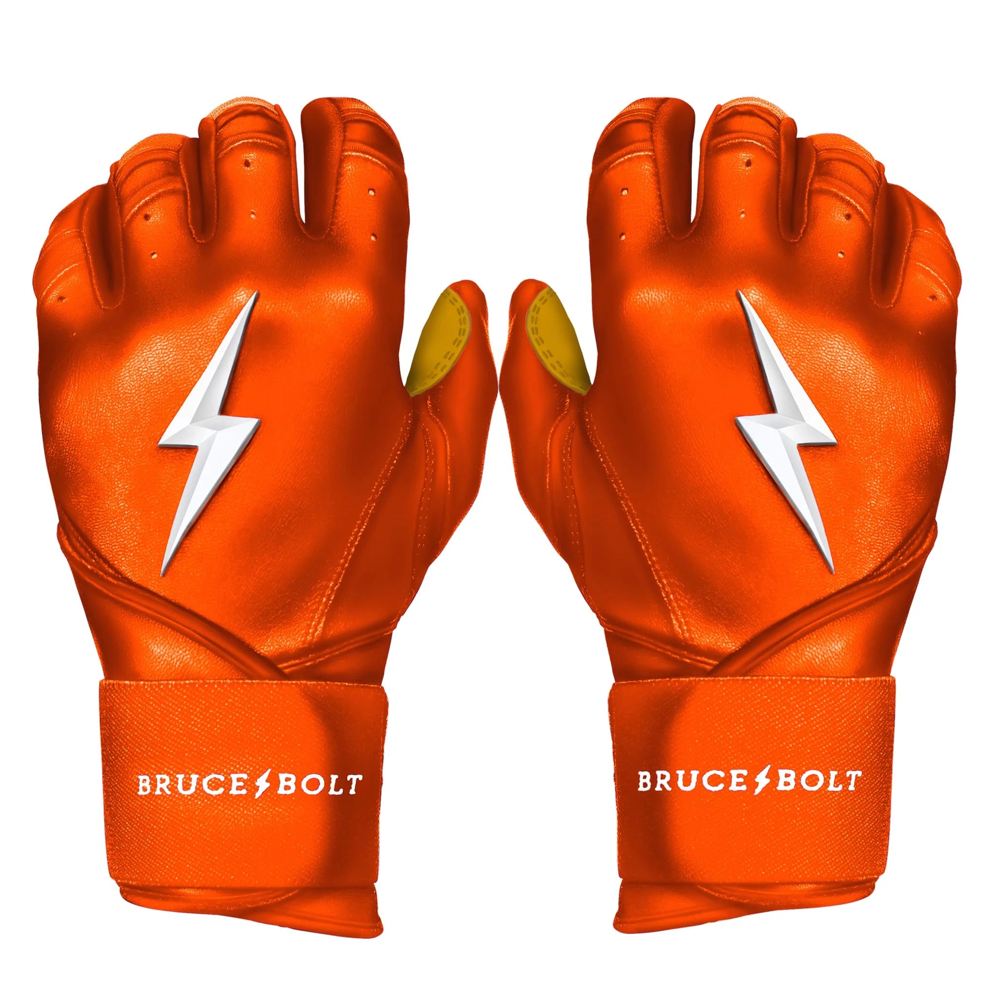 Bruce Bolt Batting Gloves - PREMIUM PRO Adult Long Cuff