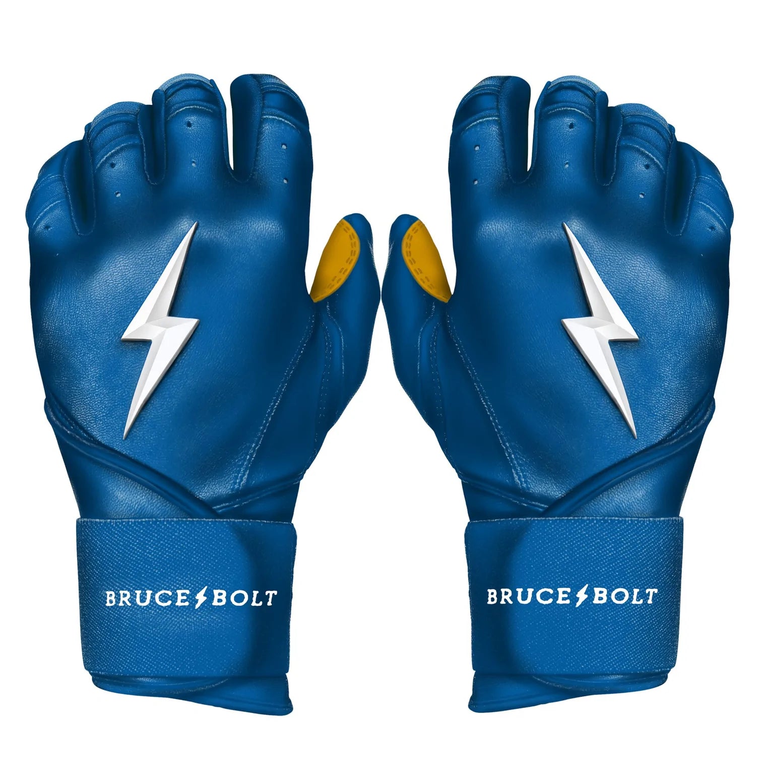 Bruce Bolt Batting Gloves - PREMIUM PRO Youth Long Cuff