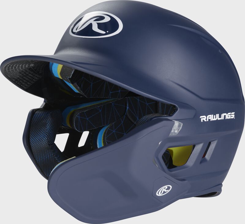Rawlings MACH Helmet with Adjustable Extension - Right-Handed
