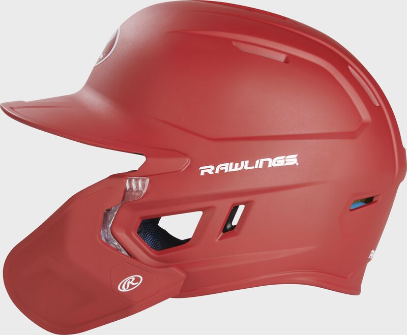 Rawlings MACH Helmet with Adjustable Extension - Left-Handed