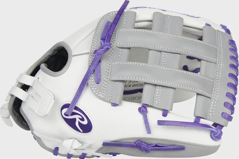 Rawlings Liberty Advanced 12.75" Fastpitch Glove - White/Purple