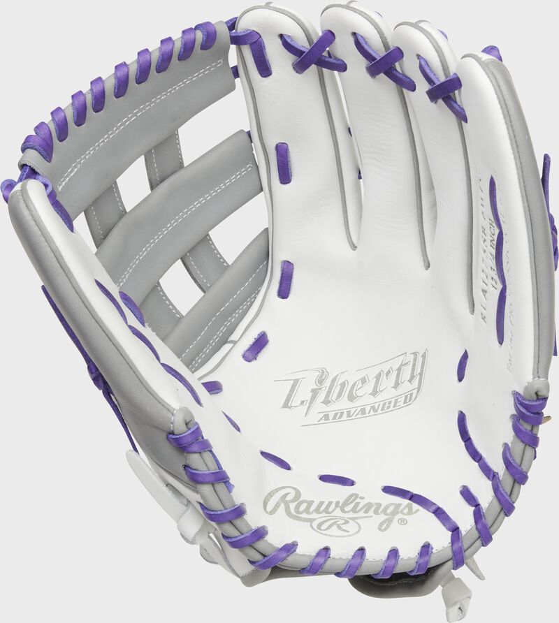 Rawlings Liberty Advanced 12.75" Fastpitch Glove - White/Purple