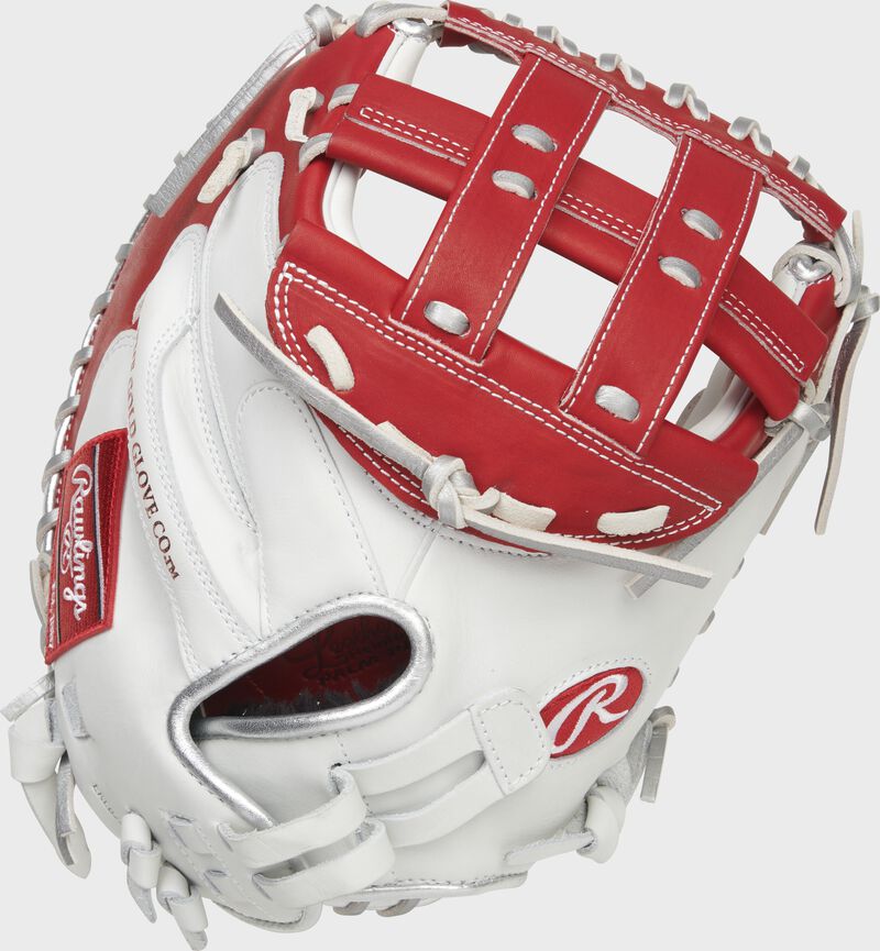 Rawlings Liberty Advanced 34" Fastpitch Catcher's Mitt - Red/White