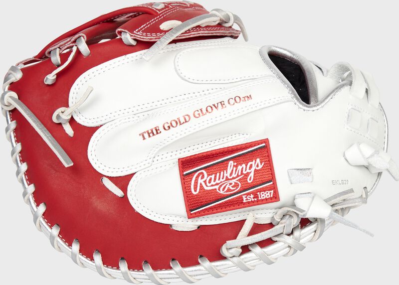 Rawlings Liberty Advanced 34" Fastpitch Catcher's Mitt - Red/White