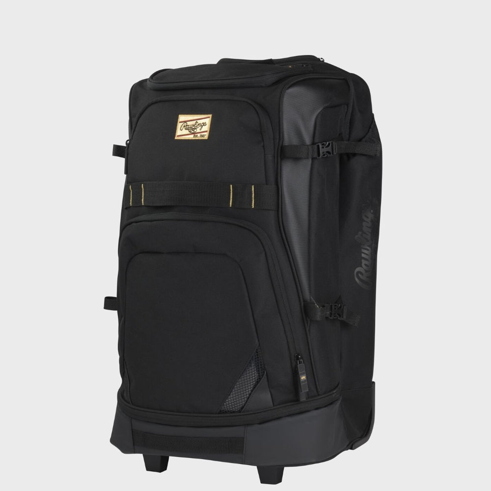 Rawlings Gold Collection Wheeled Bag - GCWHBG - Black