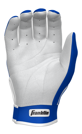 Franklin Custom CFX Pro Batting Gloves - Adult - Royal/White