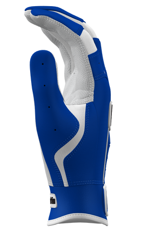 Franklin Custom CFX Pro Batting Gloves - Adult - Royal/White