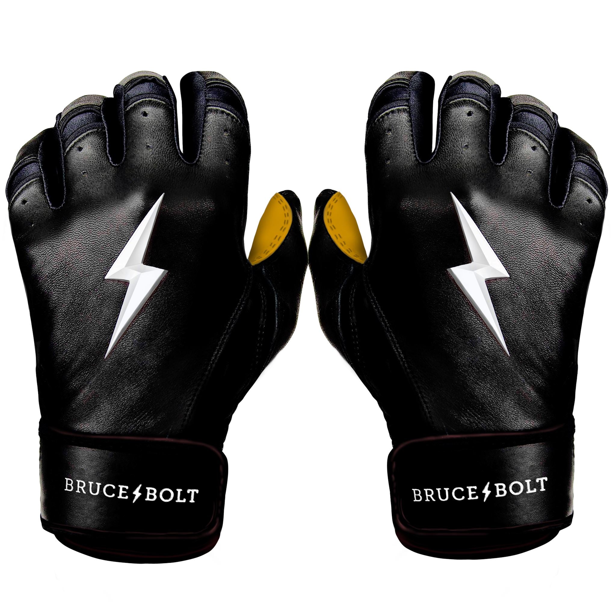 防具 BRUCE BOLT PREMIUM PRO Bruce Bolt - PREMIUM PRO Adult Short Cuff Batting Gloves