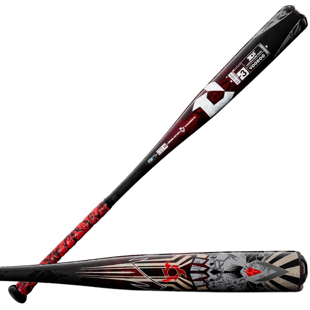 DeMarini 2022 Voodoo One BBCOR (-3) Baseball Bat (WTDXVOC22)