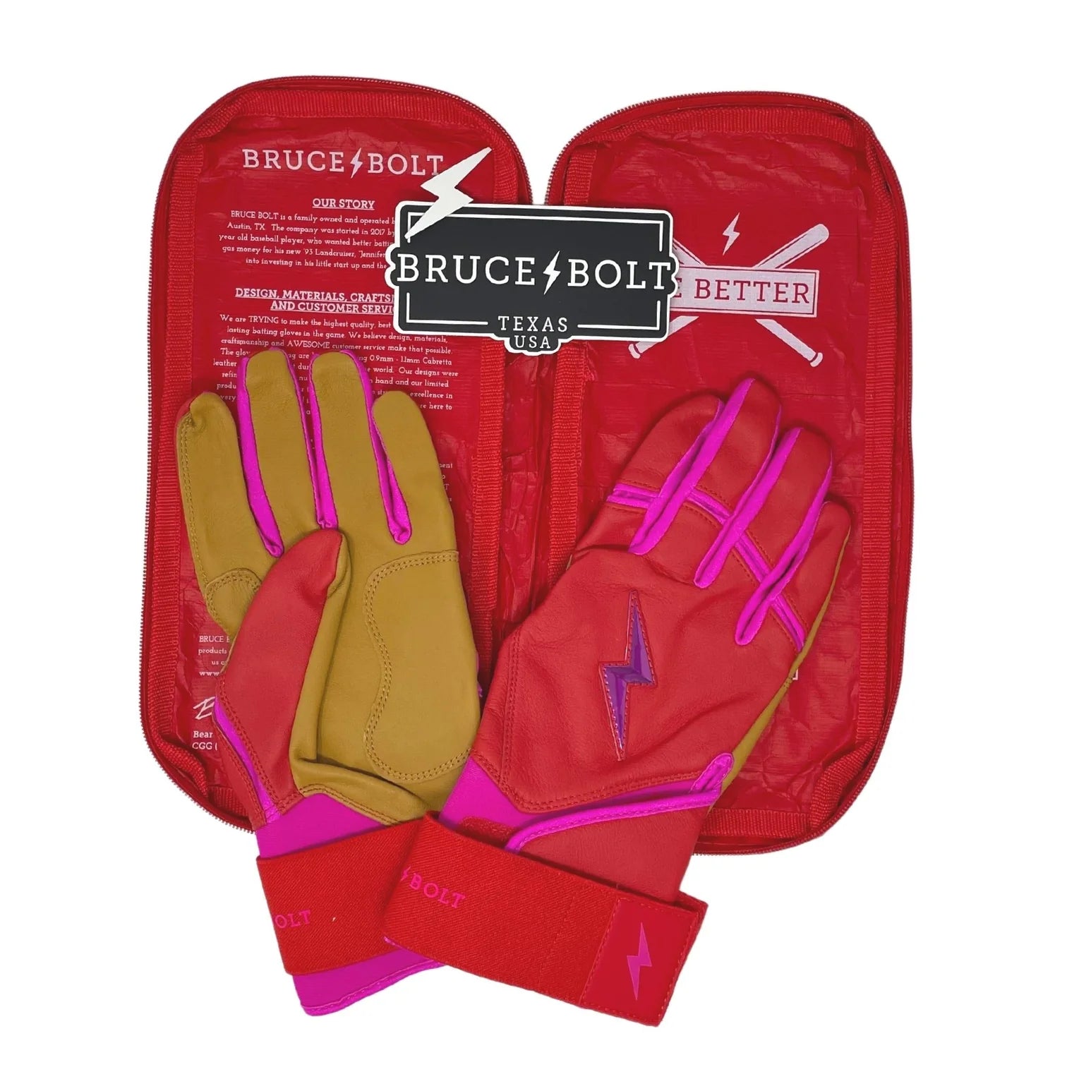 Bruce Bolt - BADER Series Pink Long Cuff
