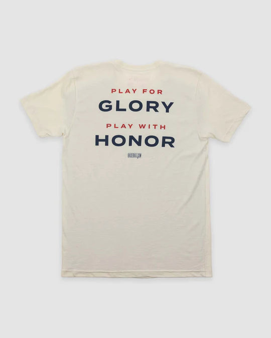 Baseballism Glory and Honor T-shirt (Men's)