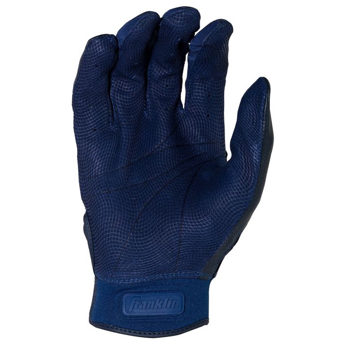 Franklin CFX Pro Chrome Batting Gloves - Adult - Navy