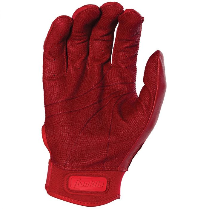 Franklin CFX Pro Chrome Batting Gloves - Adult - Red
