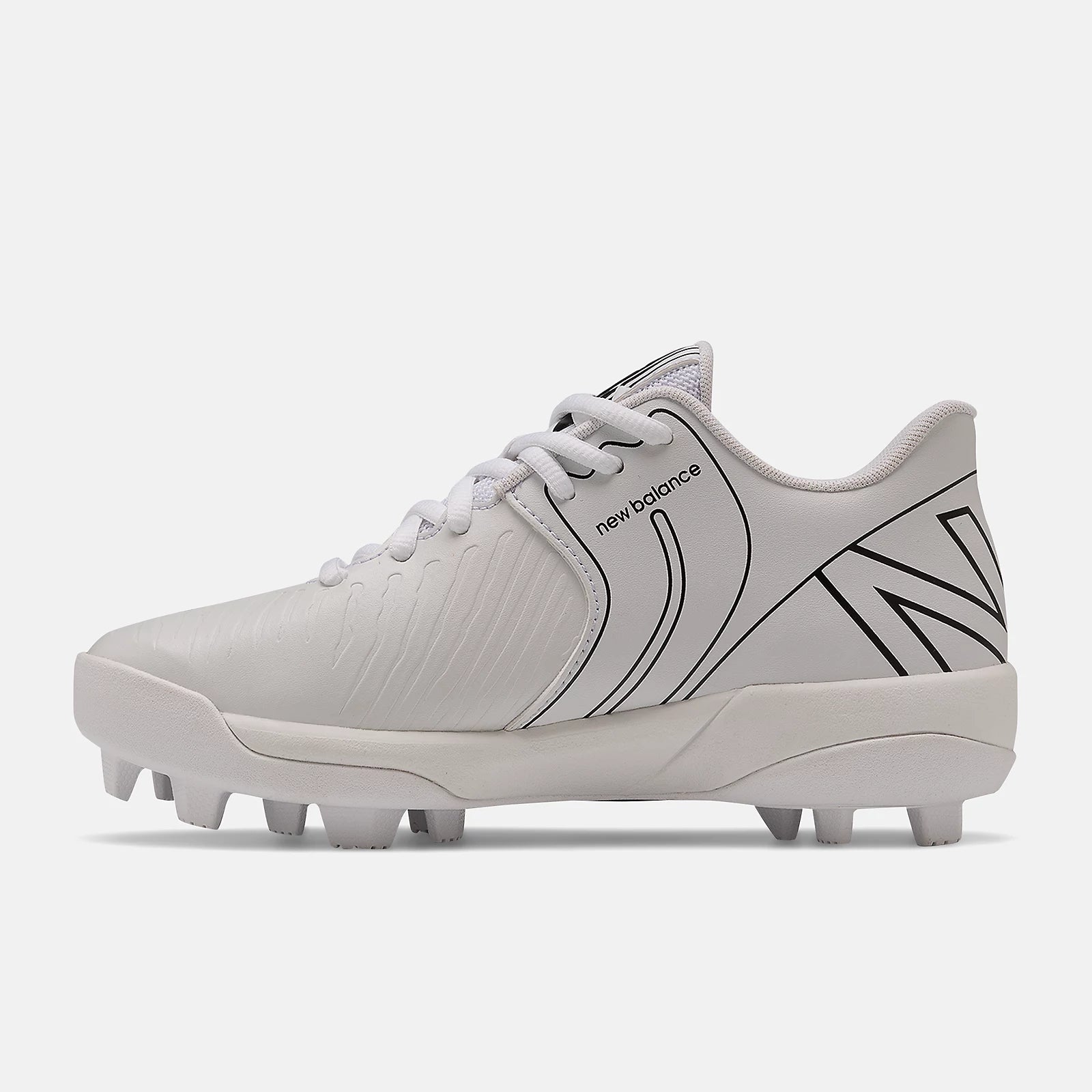 New Balance 4040 v6 Rubber Molded - White/Black (J4040TW6) New Balance 4040 v6 Rubber Molded - White/Black (J4040TW6)