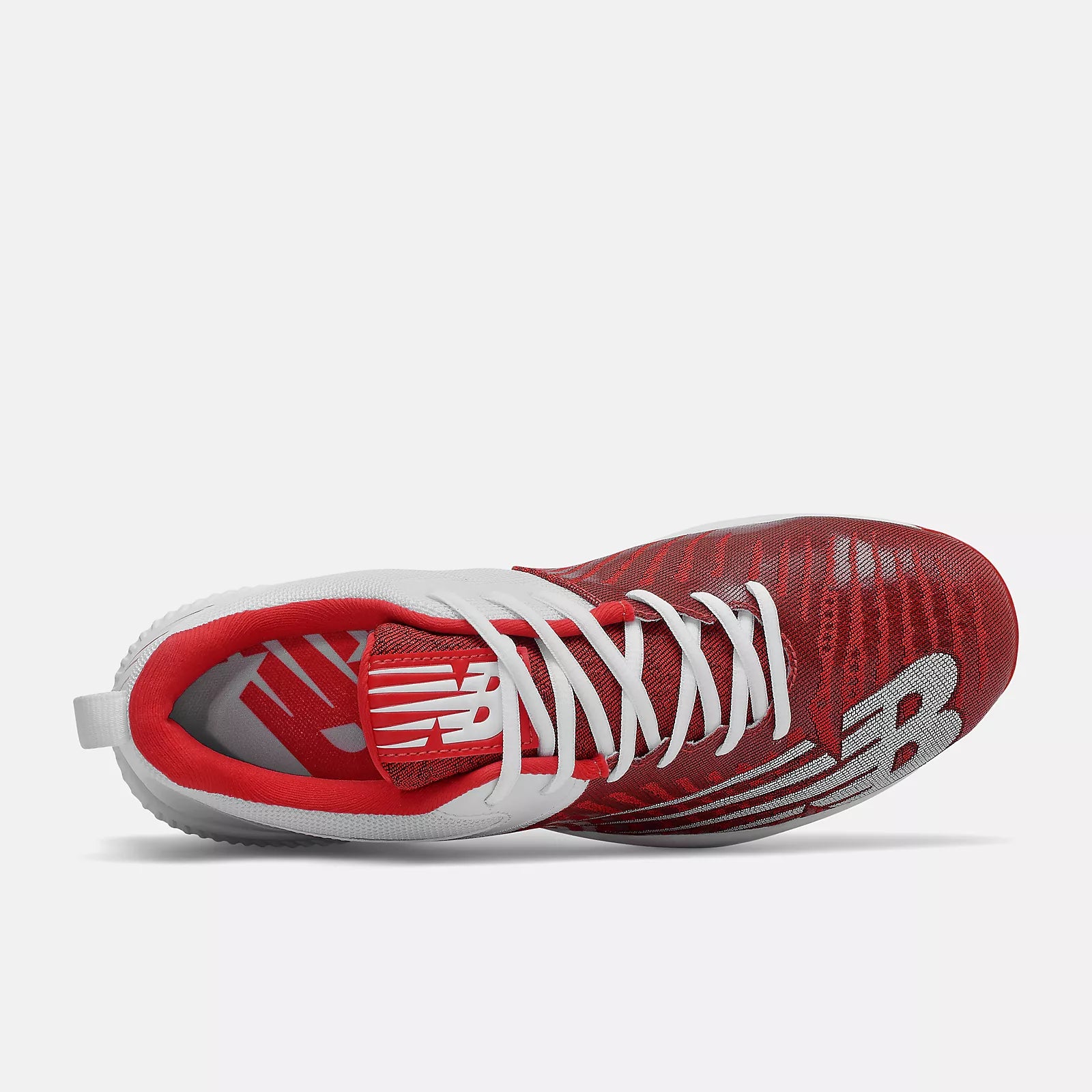 New Balance - Red/White FuelCell 4040v6 Metal Spikes (L4040TR6)