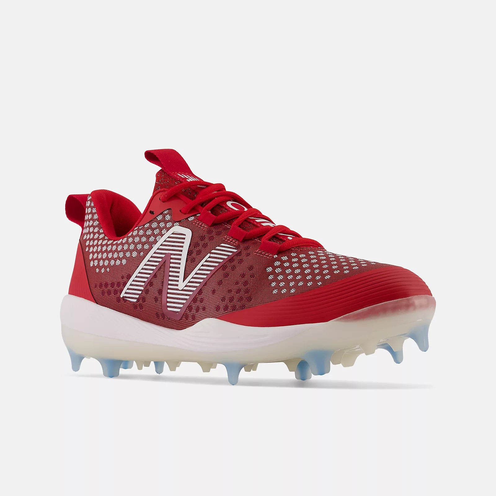 New Balance - FuelCell COMPv3 Red Hybrid Baseball Cleats (LCOMPTR3)