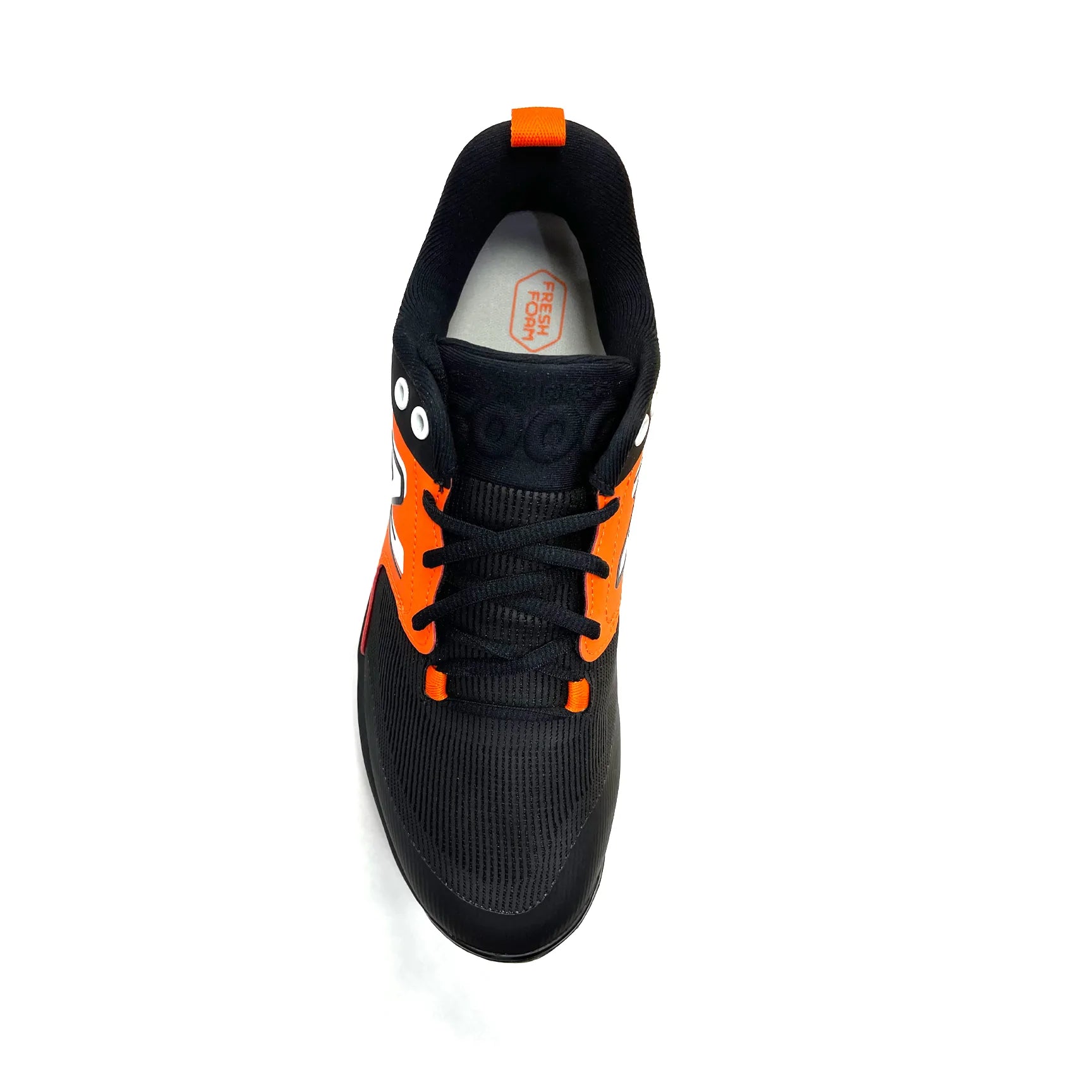 New Balance Black/Orange PL3000v6 Molded Cleats
