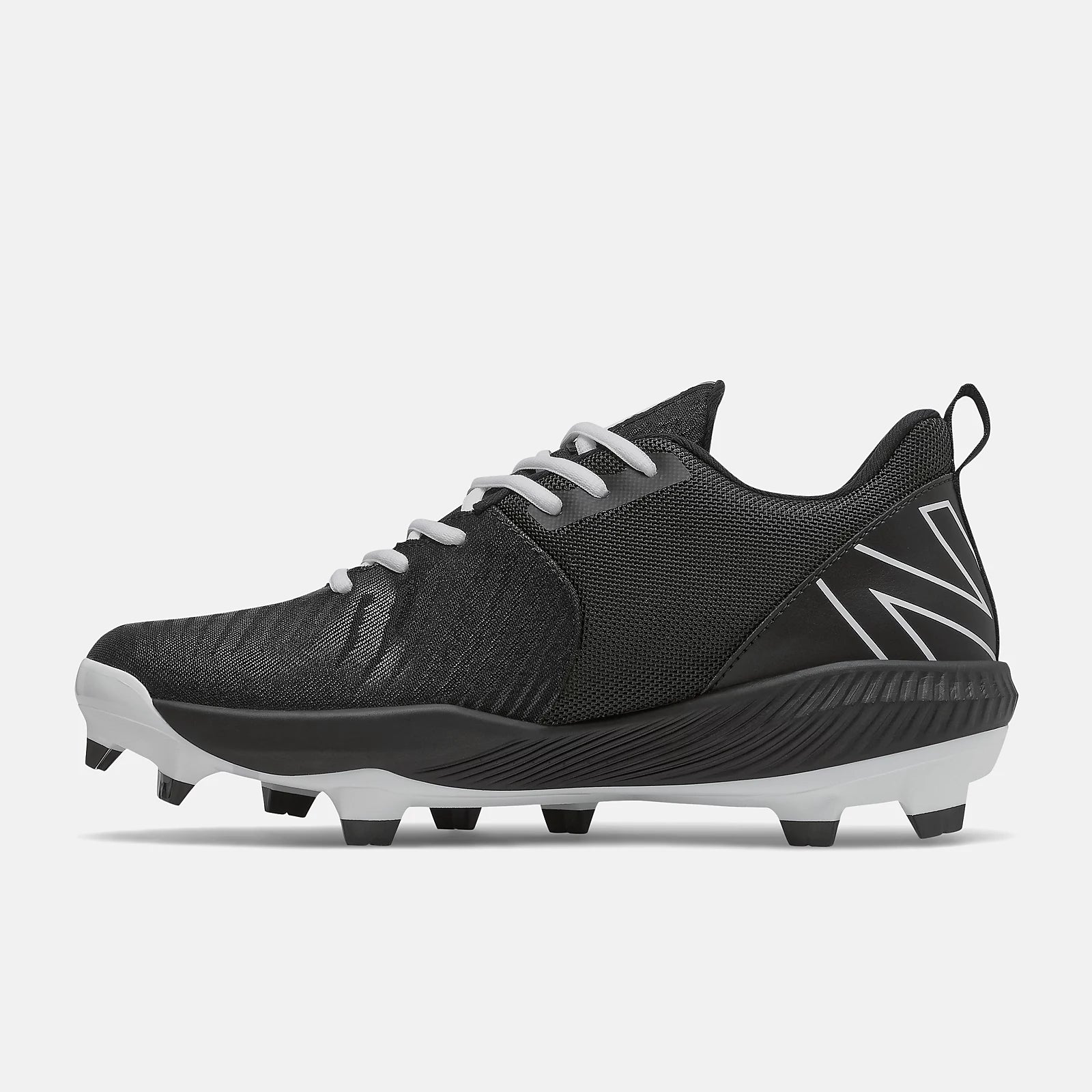 New Balance - Black/White FuelCell 4040v6 Molded Cleats (PL4040K6)